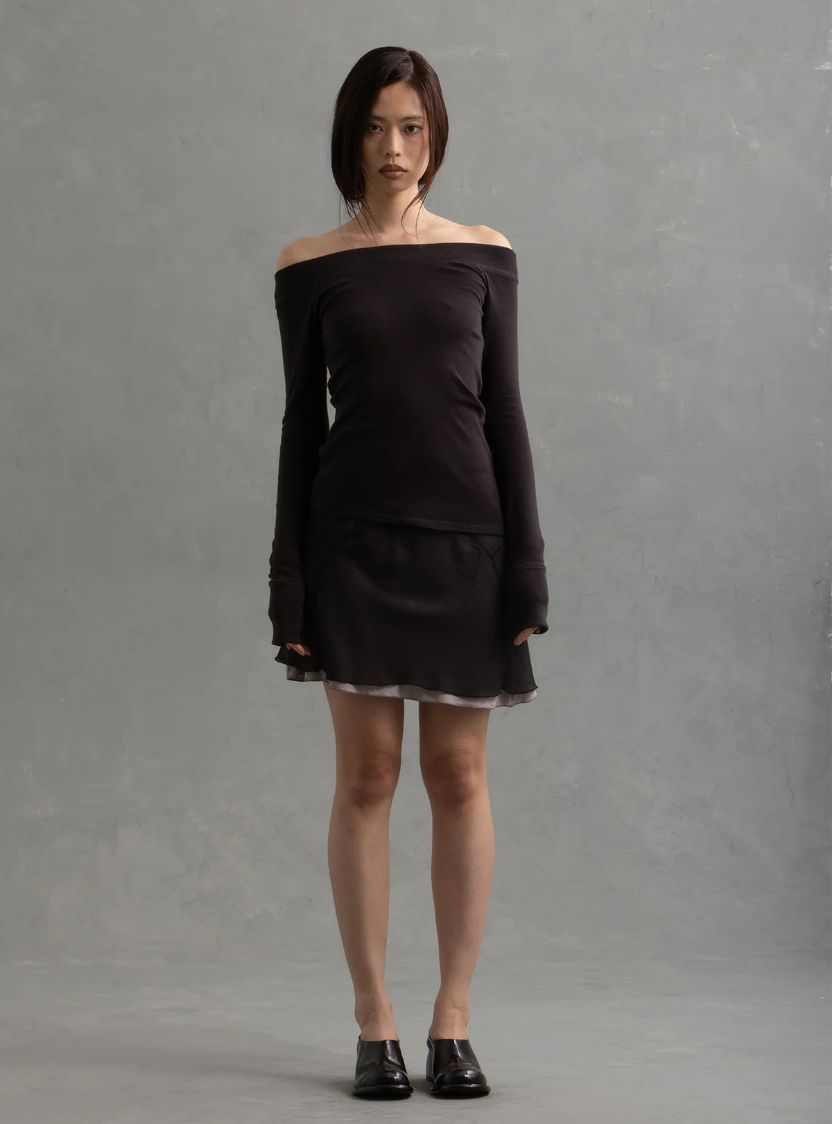 Pixel Top Black