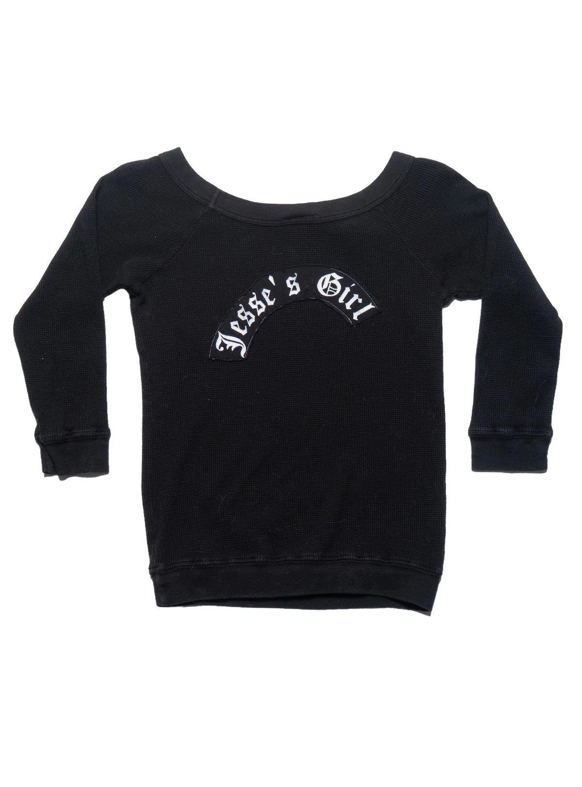 1917-vintage-west-coast-choppers-3-4-sleeve-waffle-top-black-6.webp Vintage West Coast Choppers 3/4 Sleeve Waffle Top Black