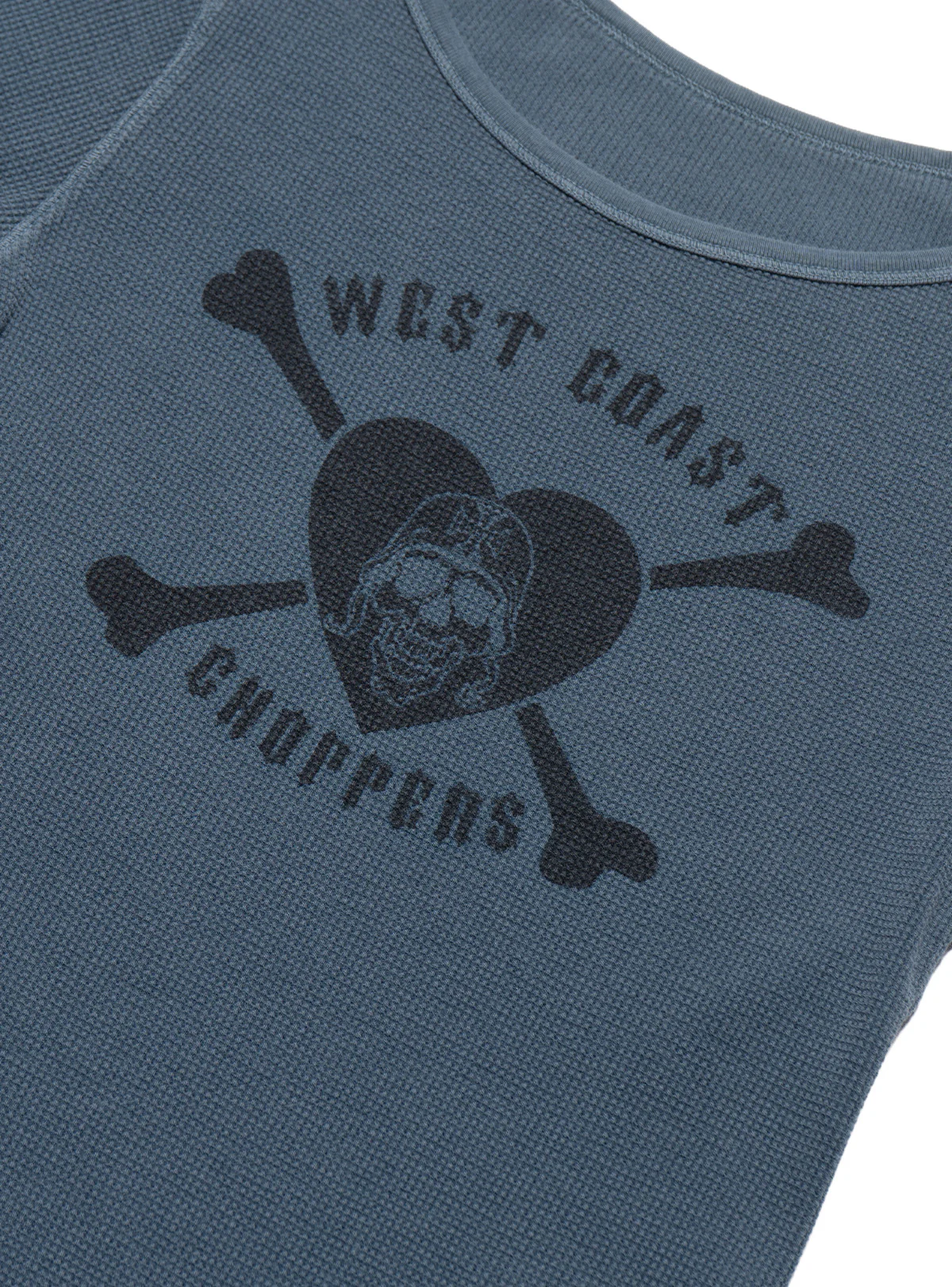 1918-vintage-west-coast-choppers-waffle-top-blue-2.webp Vintage West Coast Choppers Waffle Top Blue