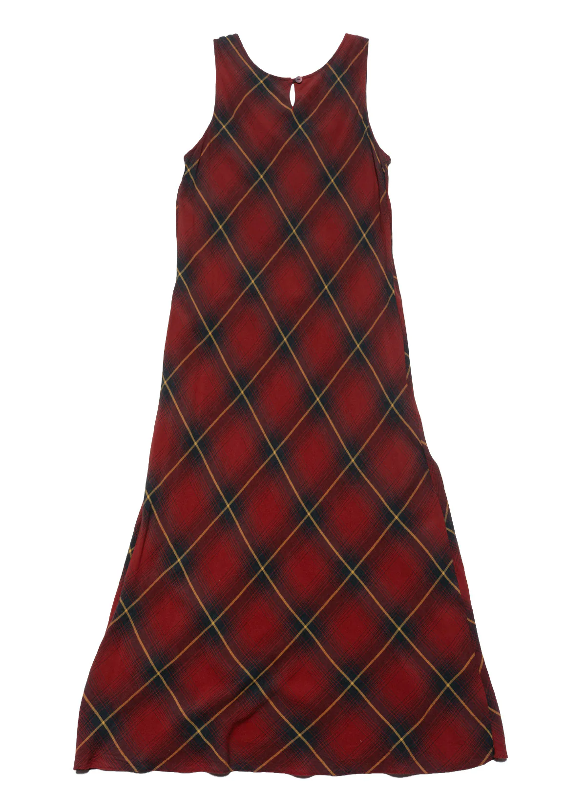 1926-marks-and-spencer-red-plaid-bias-dress-5.webp Marks and Spencer Red Plaid Bias Dress
