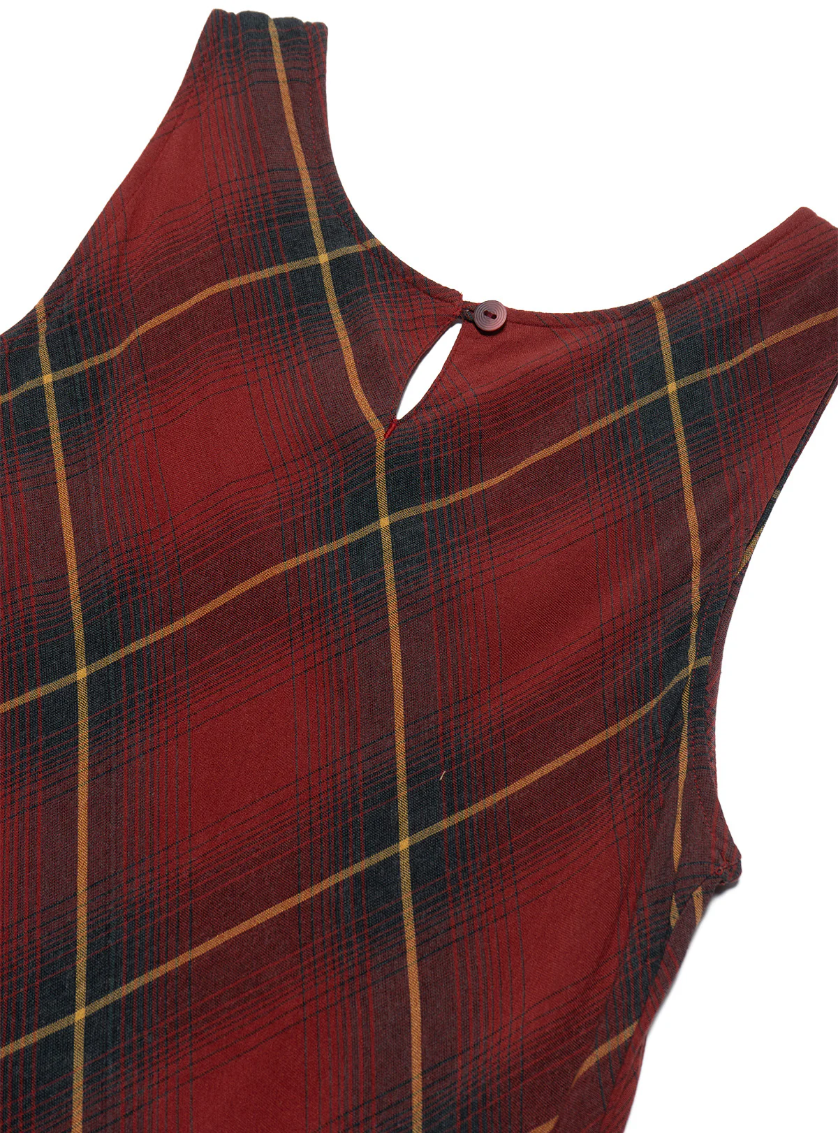 1926-marks-and-spencer-red-plaid-bias-dress-6.webp Marks and Spencer Red Plaid Bias Dress