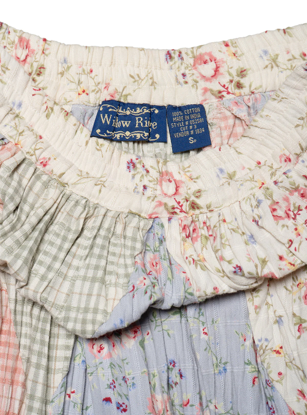1931-vintage-willow-rise-patchwork-skirt-4.webp Vintage Willow Rise Patchwork Skirt