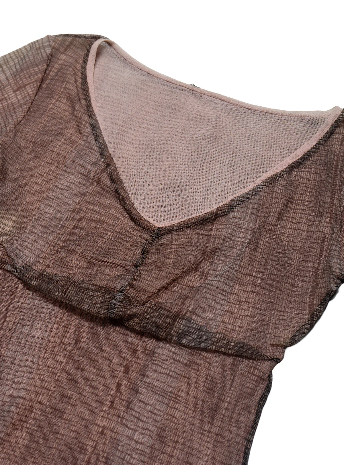 1933-vintage-brown-y2k-mesh-shirt-2.webp Vintage Brown Y2K Mesh Shirt