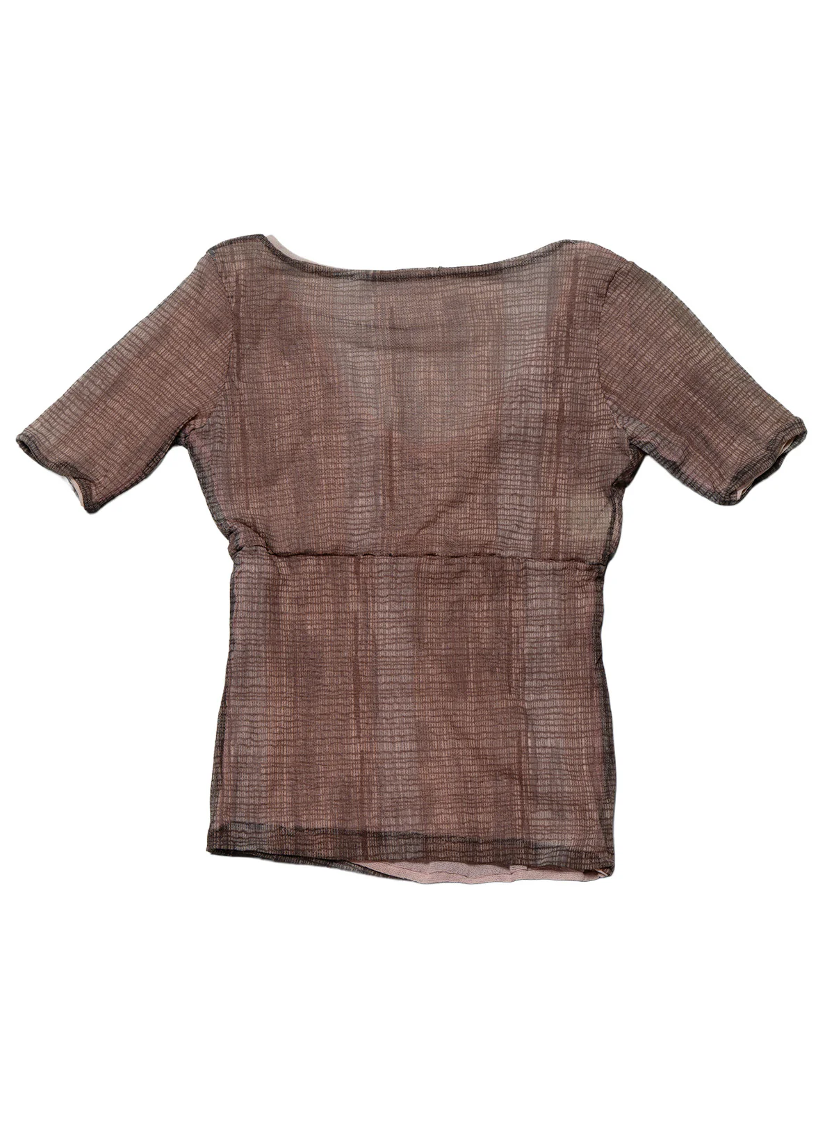 1933-vintage-brown-y2k-mesh-shirt-3.webp Vintage Brown Y2K Mesh Shirt