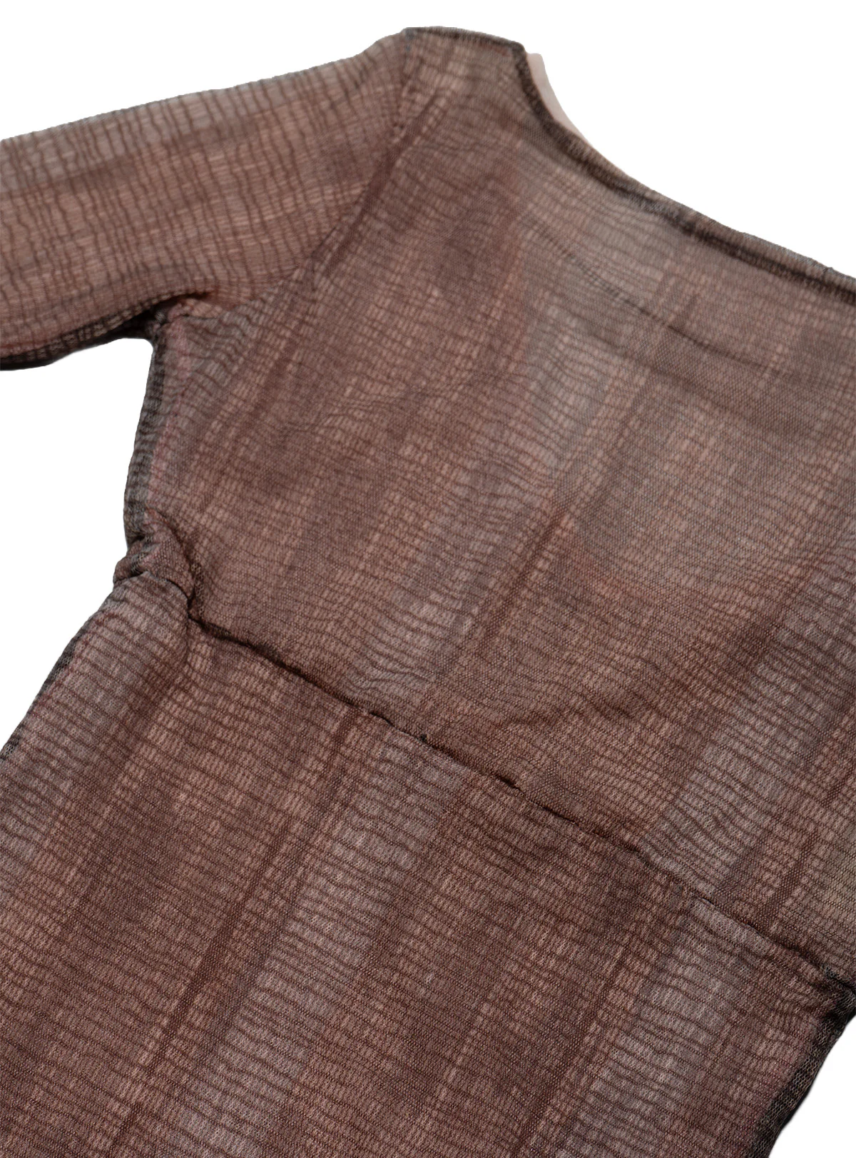 1933-vintage-brown-y2k-mesh-shirt-4.webp Vintage Brown Y2K Mesh Shirt