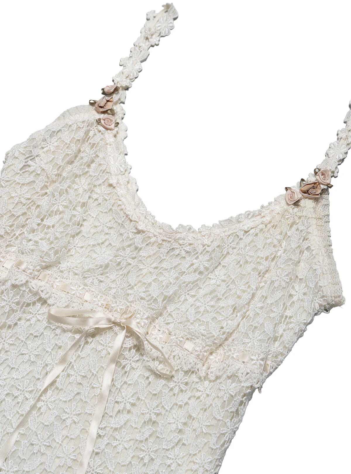 1937-vintage-white-claire-pettibone-lace-camisole-2.webp Vintage White Claire Pettibone Lace Camisole