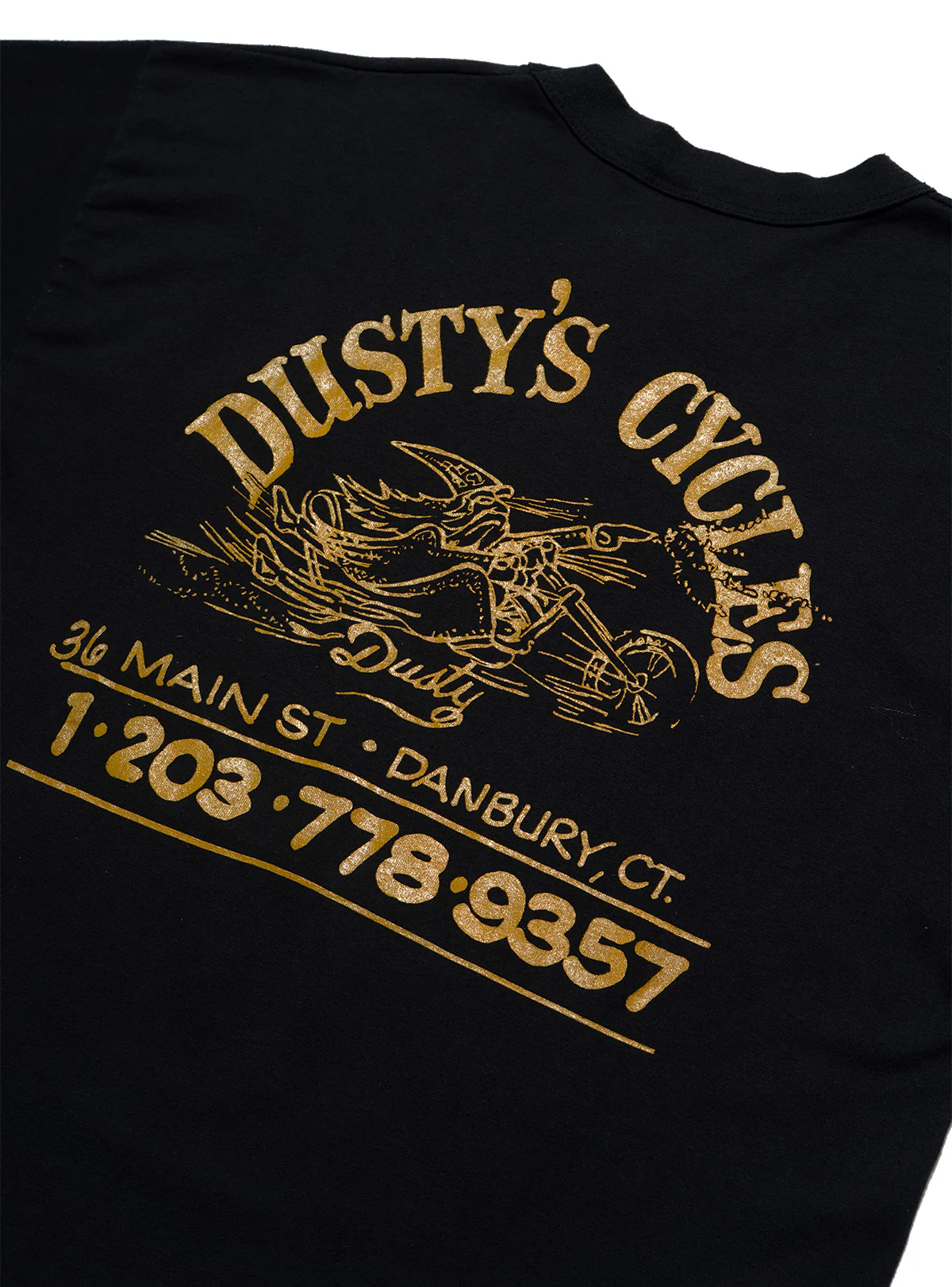 1939-vintage-die-yuppie-scum-dusty-s-cycles-tee-5.webp Vintage Die Yuppie Scum - Dusty's Cycles Tee