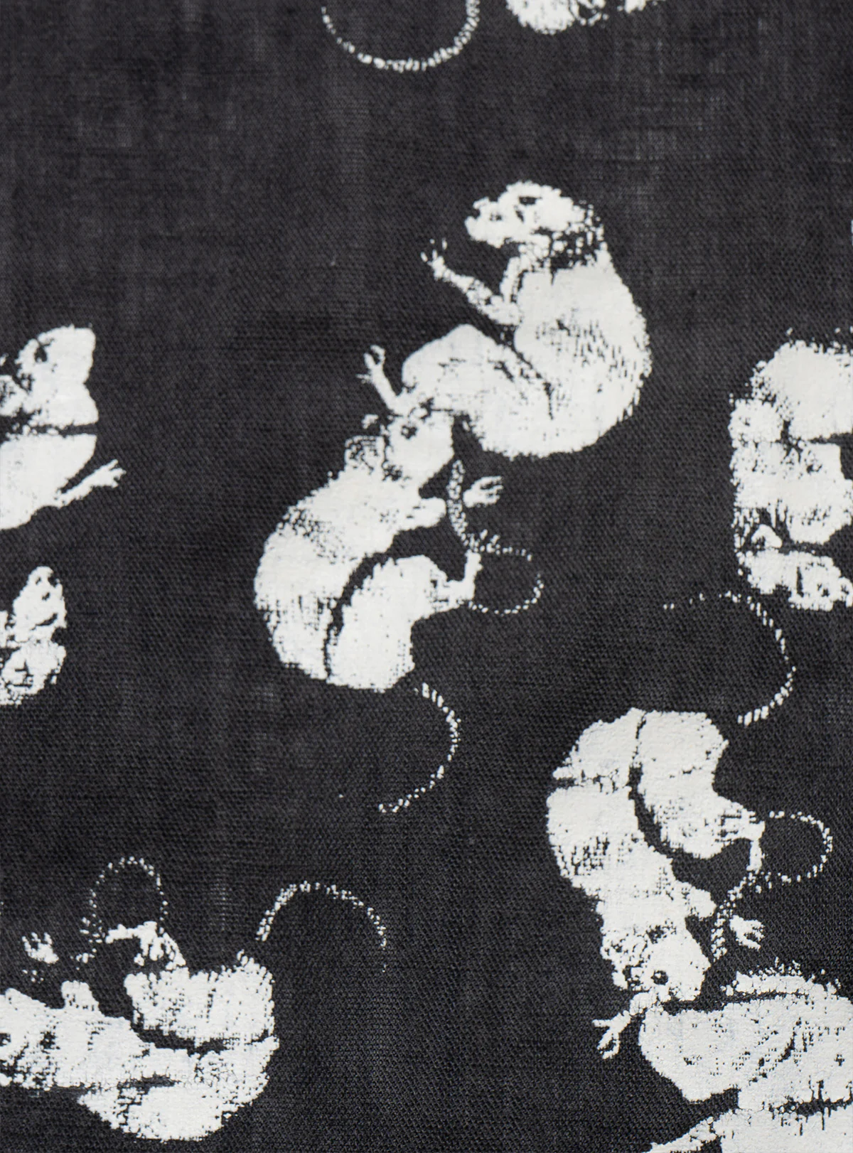 Vintage Fashion Victim Rat Bandana