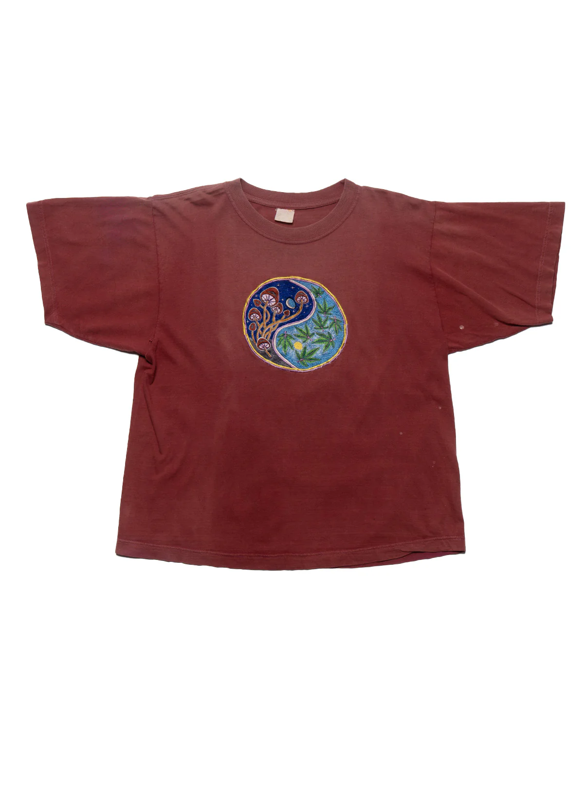 1957-vintage-yin-yang-mushroom-marijuana-tee-1.webp Vintage Yin Yang Mushroom Marijuana Tee