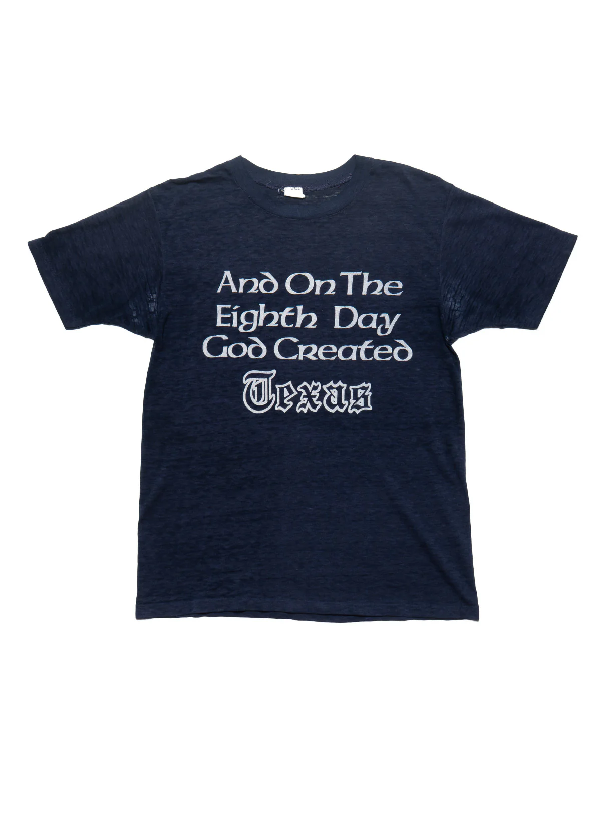 1960-vintage-and-on-the-eighth-day-god-created-texas-tee-1.webp Vintage And On The Eighth Day God Created Texas Tee