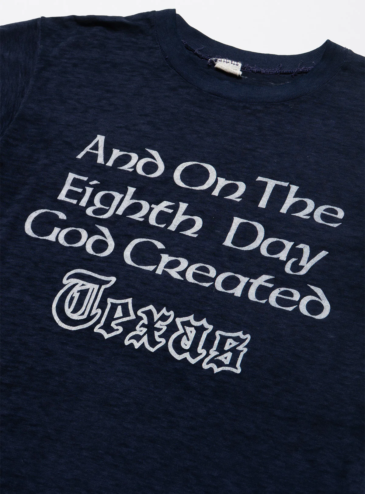1960-vintage-and-on-the-eighth-day-god-created-texas-tee-2.webp Vintage And On The Eighth Day God Created Texas Tee