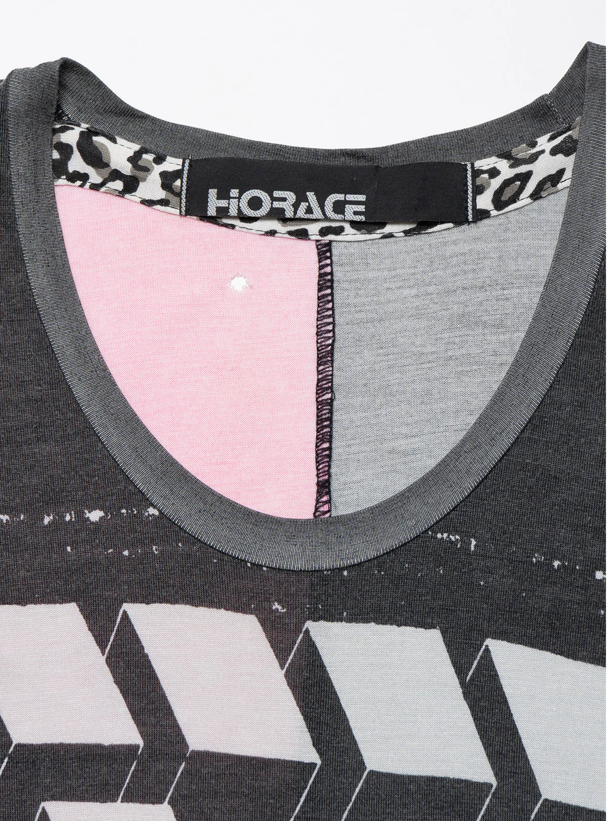 Vintage Horace 3D Cube Tee
