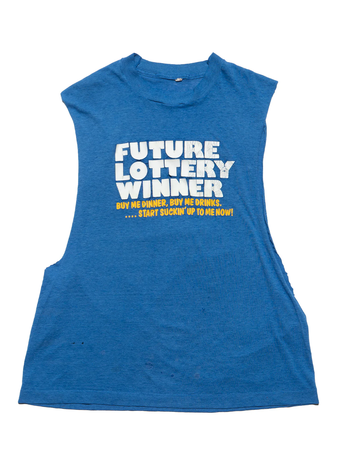 1971-vintage-future-lottery-winner-sleeveless-tee-1.webp Vintage Future Lottery Winner Sleeveless Tee