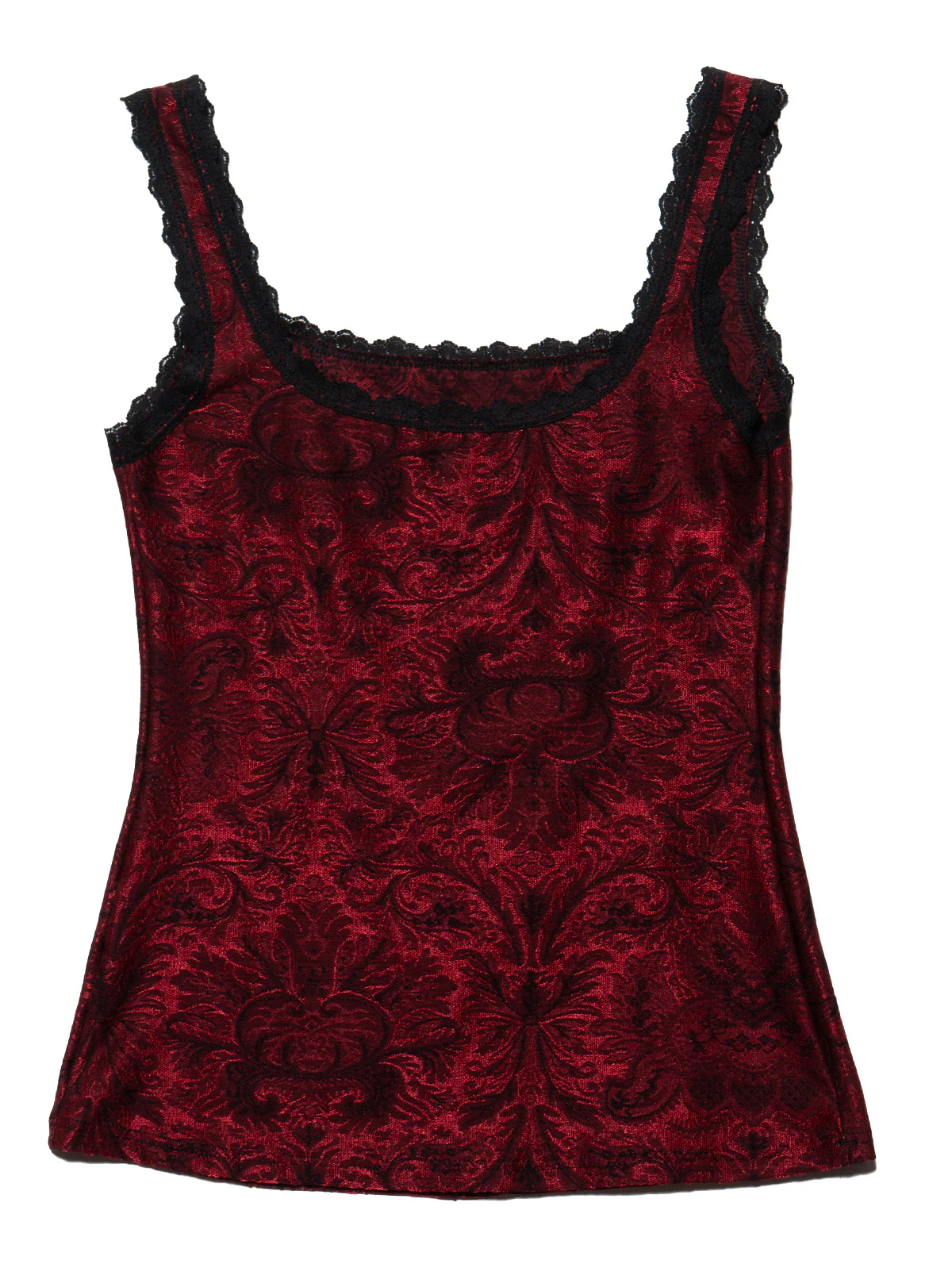 Vintage Caché Red Velvet Top