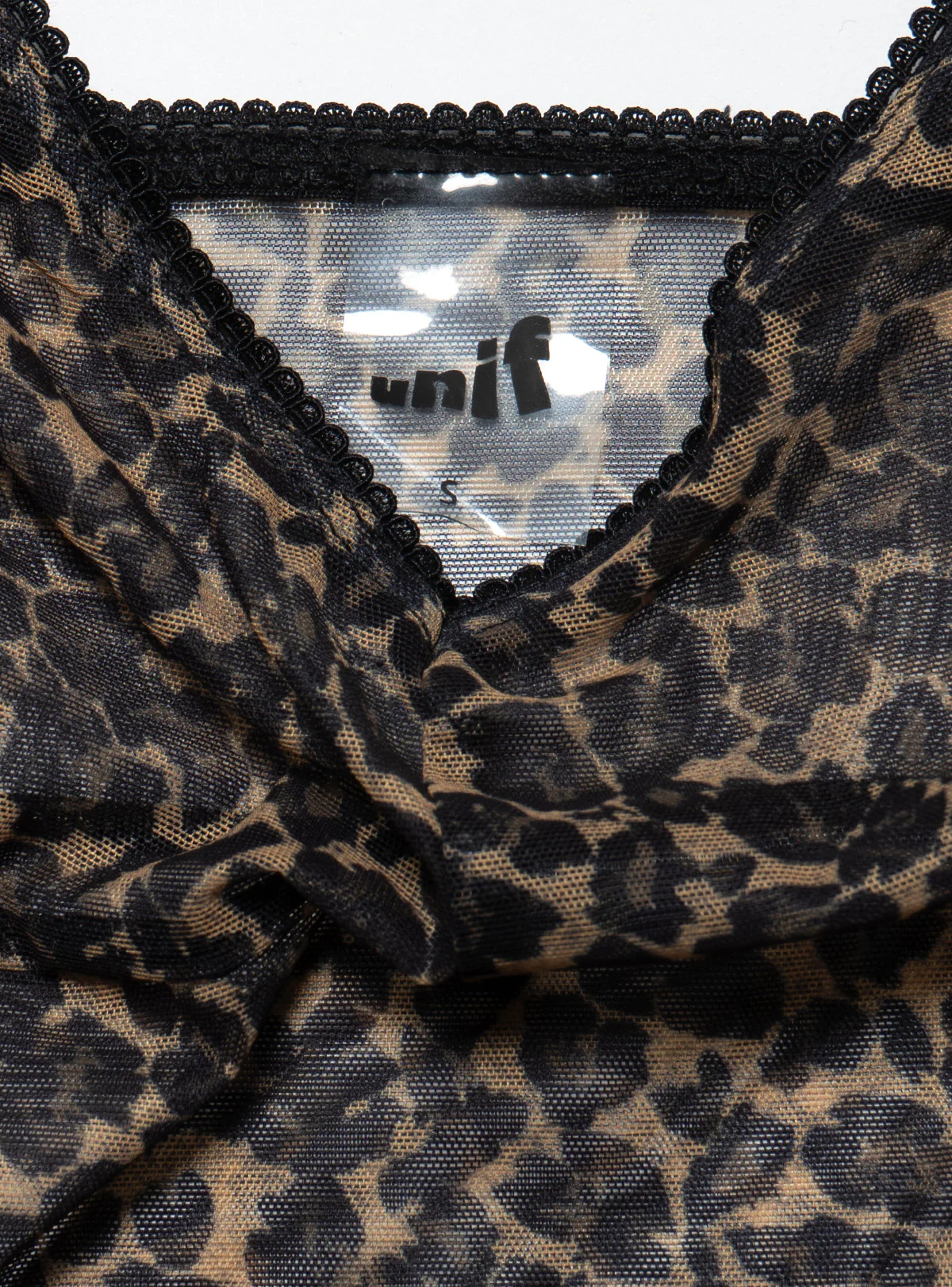 1990-vintage-unif-leopard-print-top-3.webp Vintage UNIF Leopard Print Top