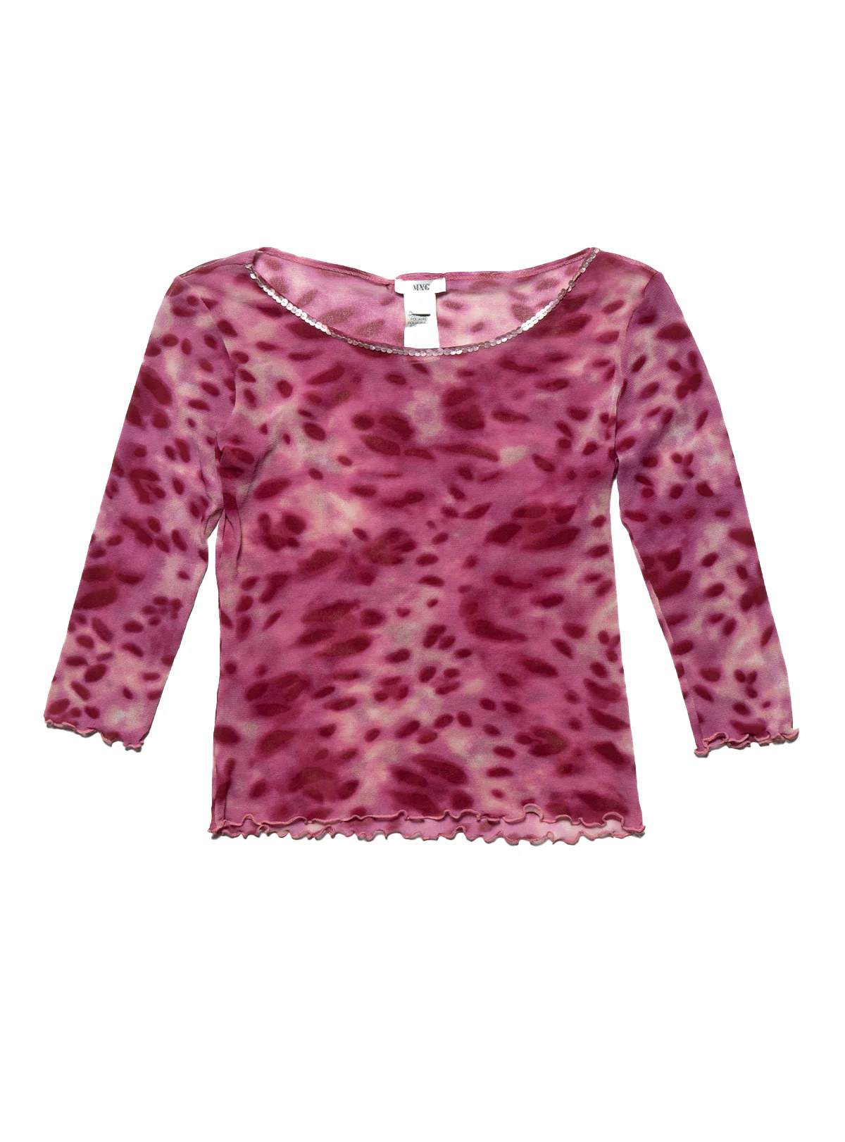 1994-vintage-mng-3-4-sleeve-top-1.webp Vintage MNG 3/4 Sleeve Top