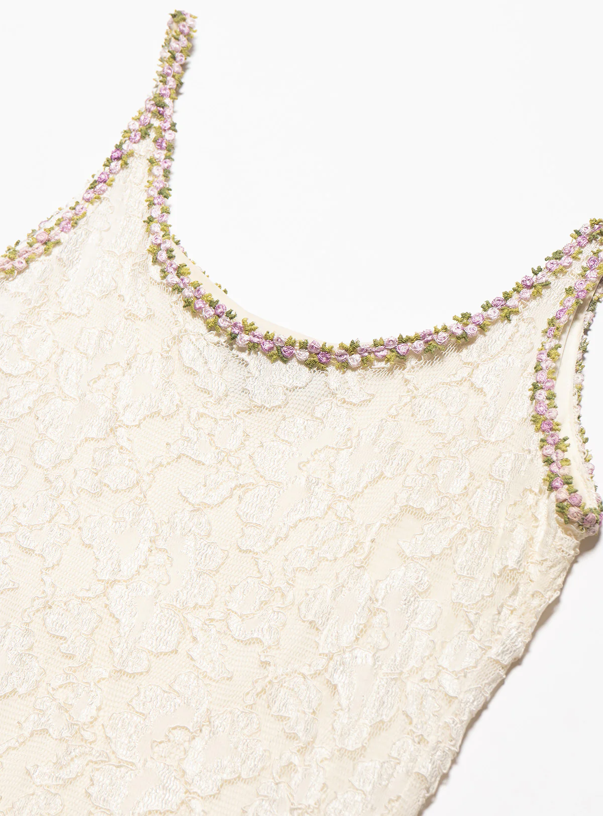 2002-vintage-betsy-johnson-cream-lace-mini-dress-2.webp Vintage Betsy Johnson Cream Lace Mini Dress