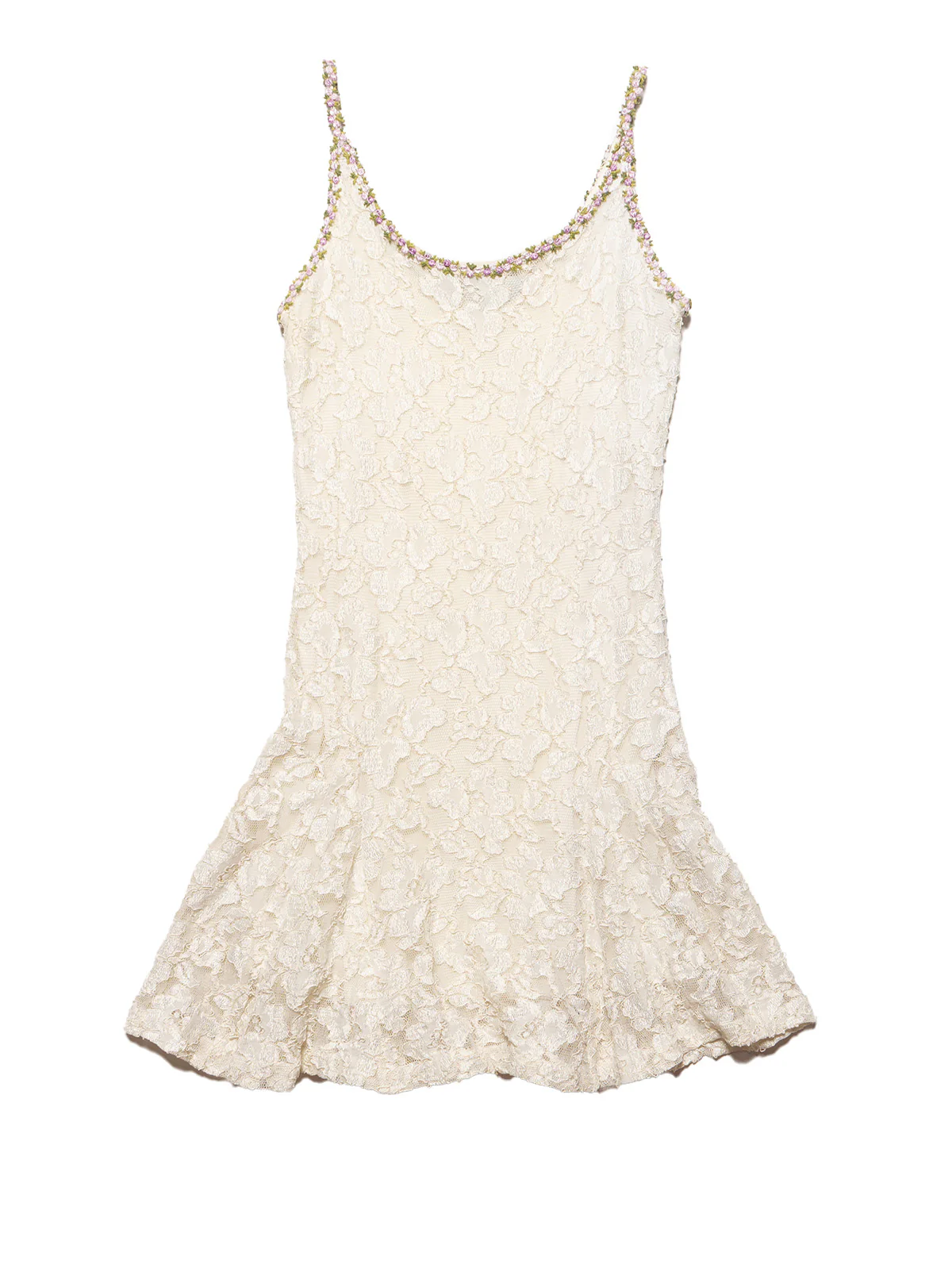 2002-vintage-betsy-johnson-cream-lace-mini-dress-4.webp Vintage Betsy Johnson Cream Lace Mini Dress