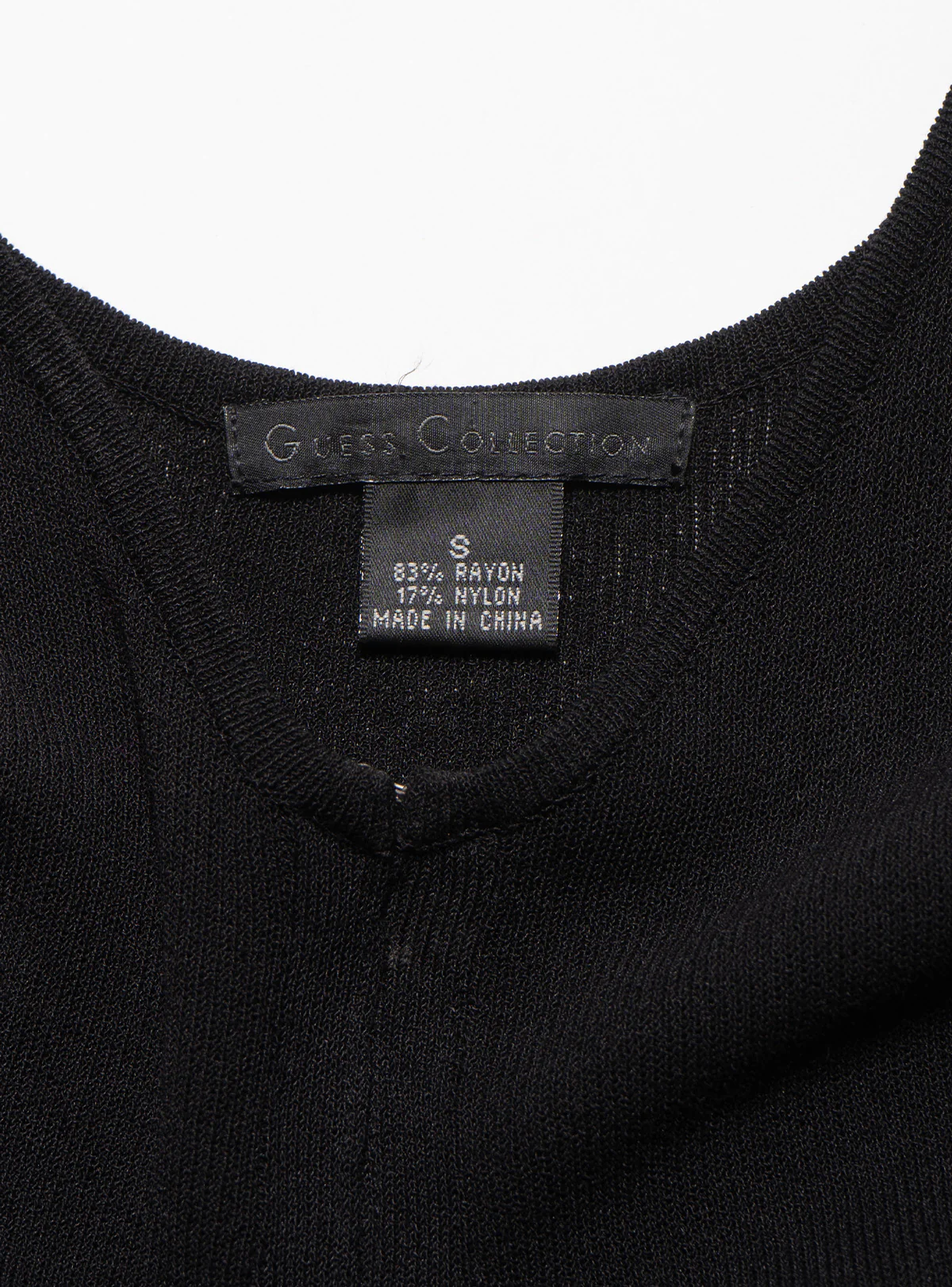 2005-vintage-guess-collection-black-knit-mini-dress-3.webp Vintage Guess Collection Black Knit Mini Dress