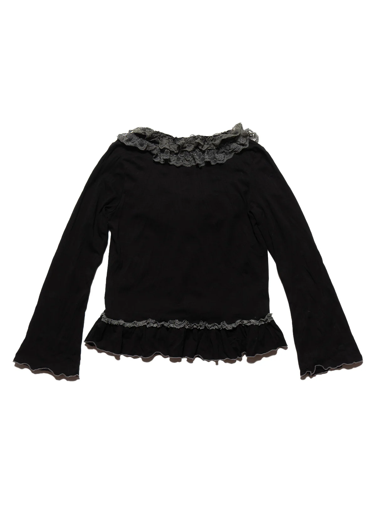 2008-vintage-jojoba-black-frill-top-4.webp Vintage Jojoba Black Frill Top