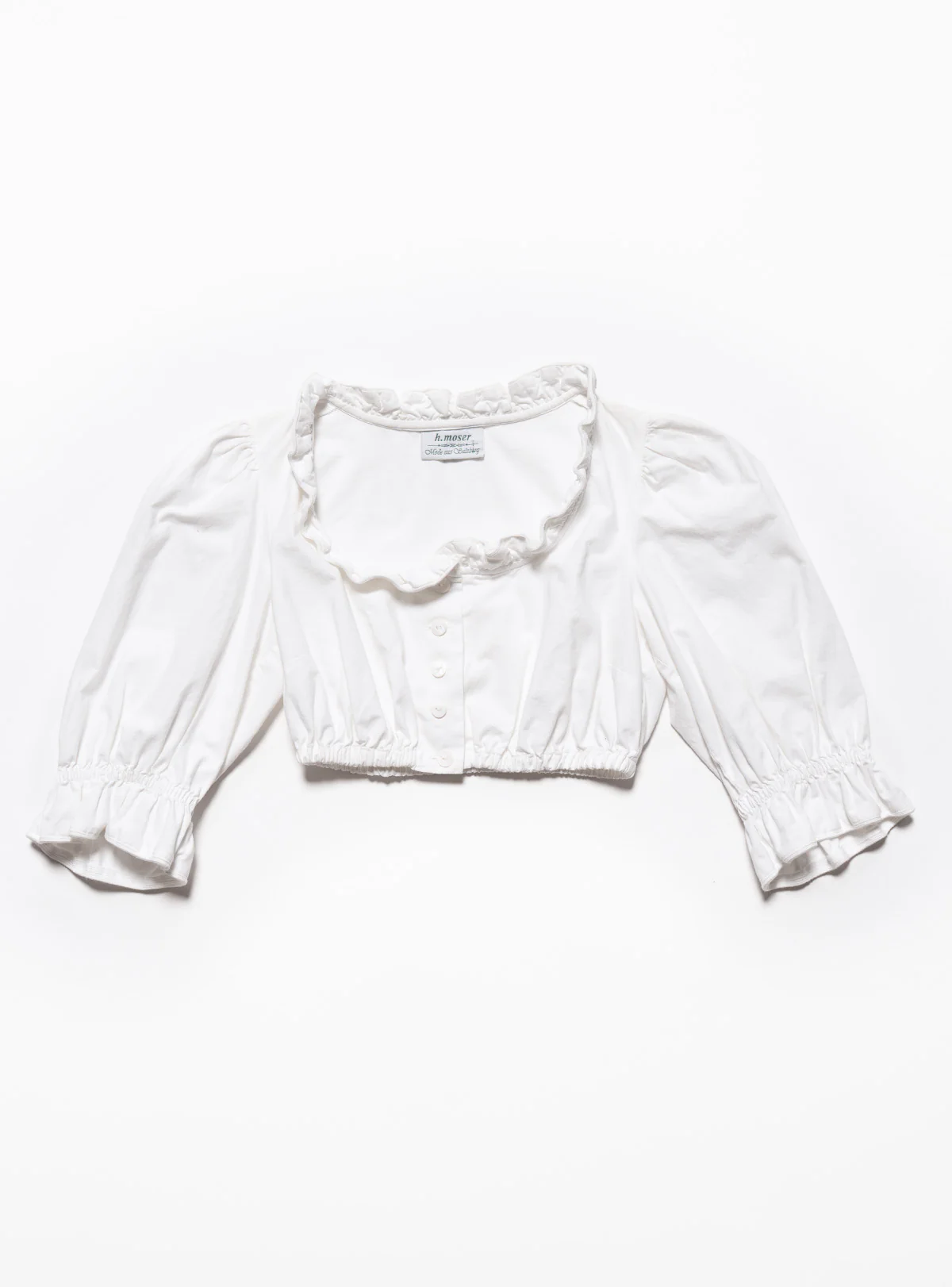 2015-vintage-white-h-moser-dirndl-top-1.webp Vintage White H Moser Dirndl Top