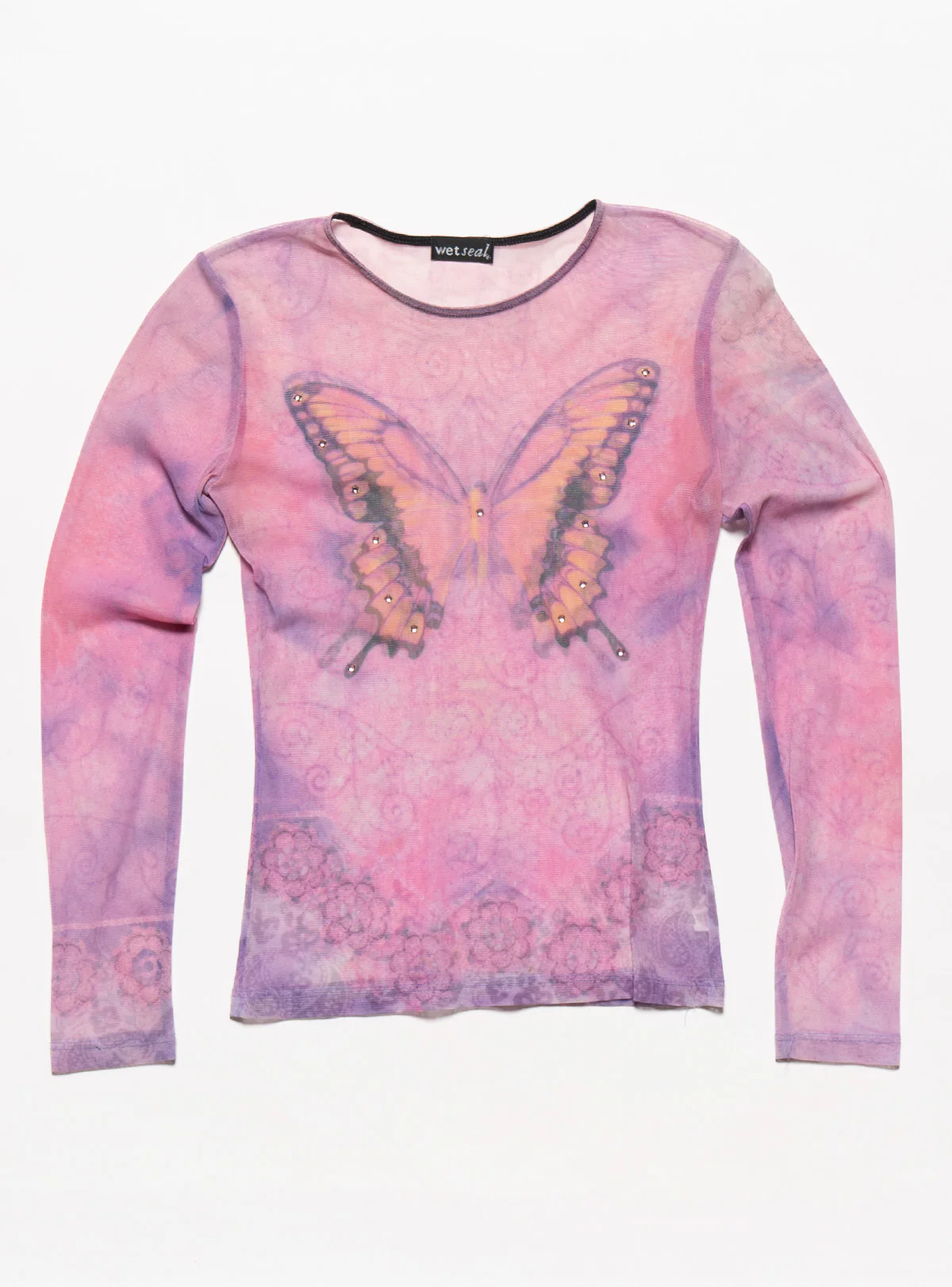 2052-vintage-wet-seal-butterfly-mesh-top-1.webp Vintage Wet Seal Butterfly Mesh Top