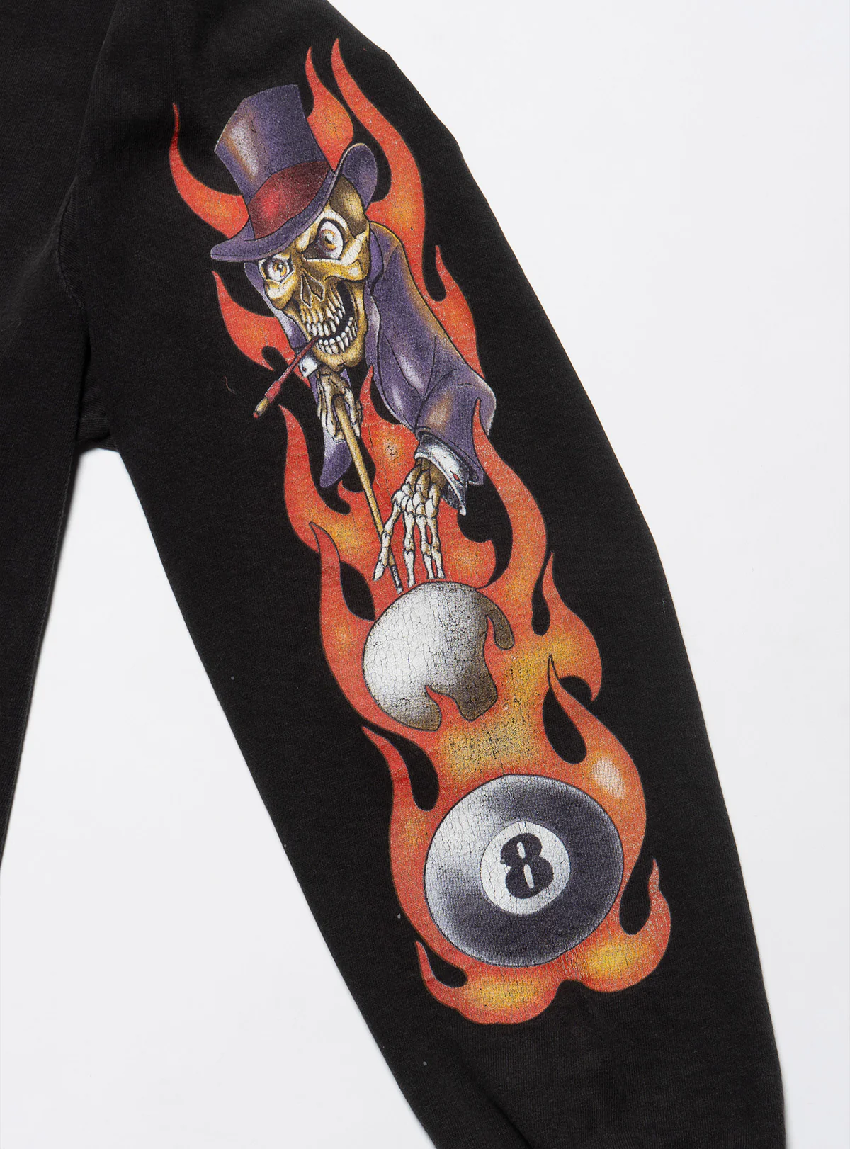 2071-vintage-skeleton-8-ball-long-sleeve-tee-3.webp Vintage Skeleton 8 Ball Long Sleeve Tee